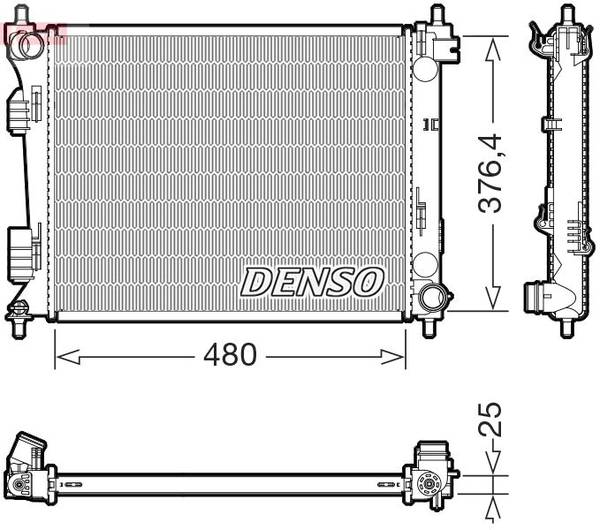 Radiators, Motora dzesēšanas sistēma