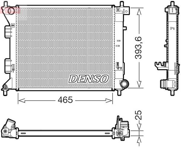 Radiators, Motora dzesēšanas sistēma