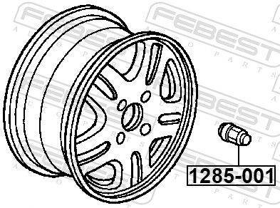 Skrūves 1285-001