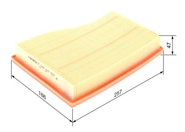 Gaisa filtrs F026400593