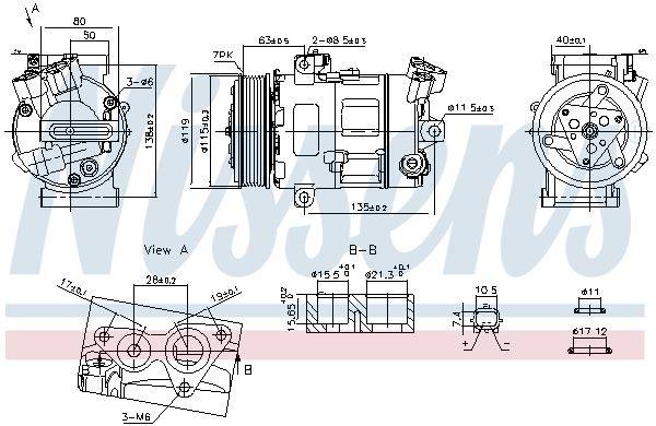 AC kompresors 890947