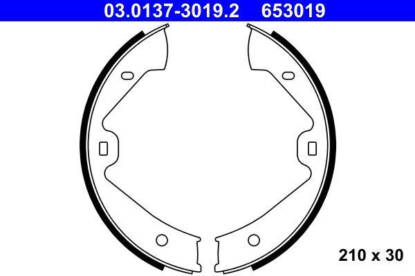 Bremžu loki 03.0137-3019.2