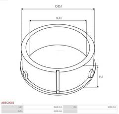 Drošības vāciņš, ģenerators ABEC0002(BULK)