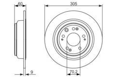 Bremžu diski 0986479740