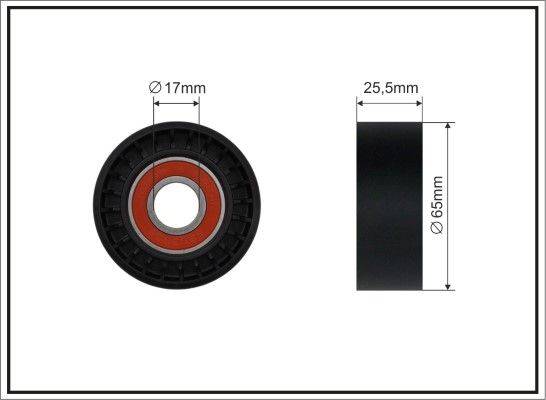 Rullis 05-98  65x17x25.5