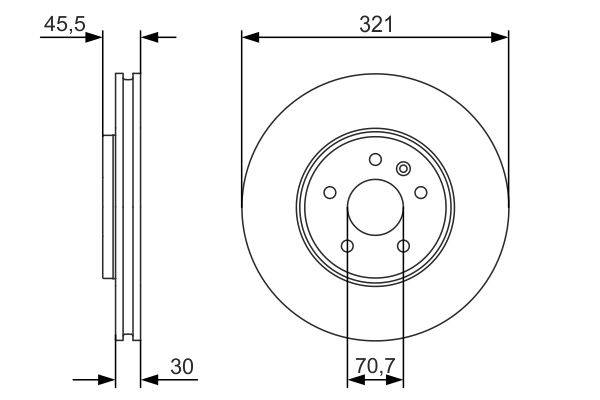 Bremžu disks 0986479667