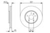 Bremžu disks 0986479667