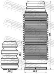 Putekļu aizsargkomplekts, Amortizators
