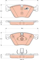 Bremžu kluči GDB1882