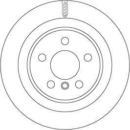 Bremžu disks DF6755