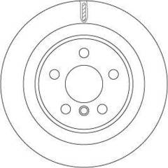Bremžu disks DF6755