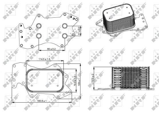 Eļļas radiators 31273