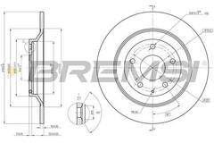 Bremžu disks CD8609S