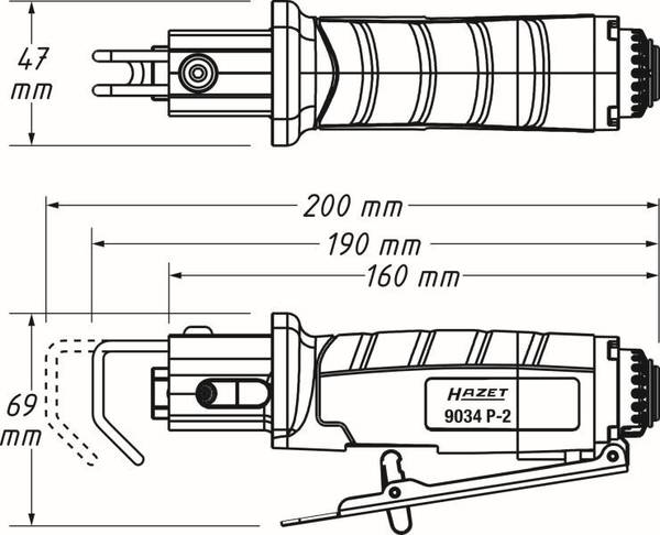 Rotzāģis 9034P-2