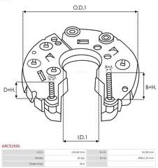 Taisngriezis ARC5193S