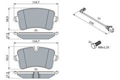 Bremžu kluči 0986494488