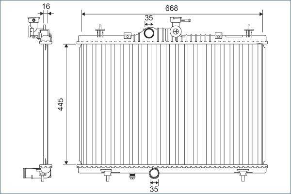 Radiators, Motora dzesēšanas sistēma
