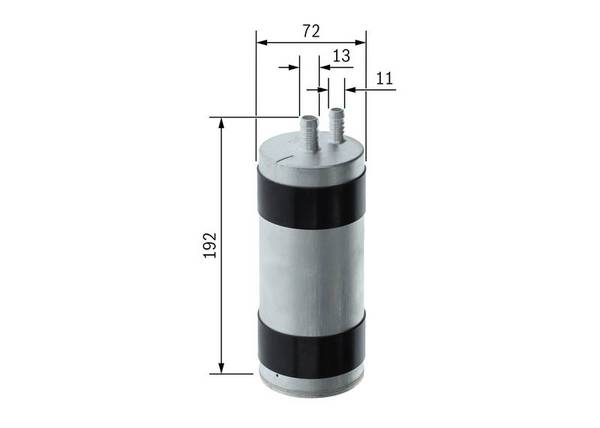 Degvielas filtrs F026402144
