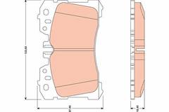 Bremžu kluči GDB3473