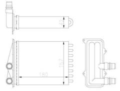 Salona apsildes radiators 54412