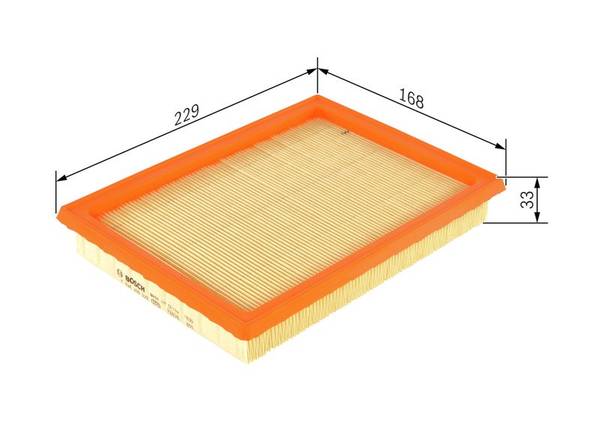 Gaisa filtrs F026400222