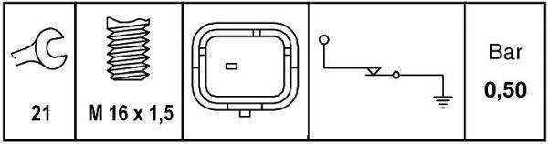 Spiediena sensors 6ZL009600-041