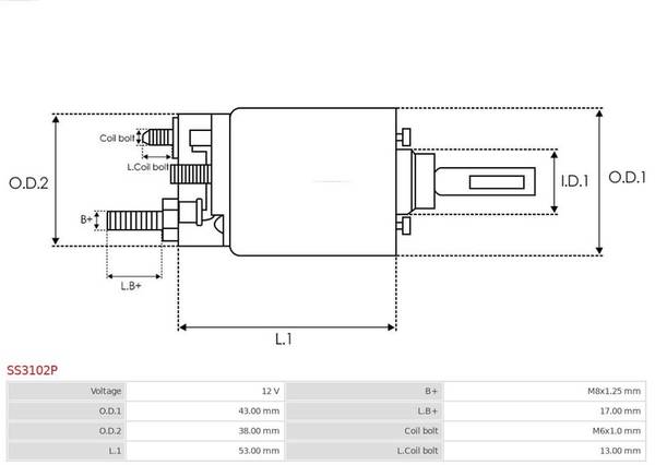 Ievilcējrelejs SS3102P