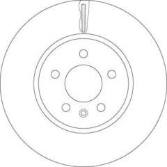 Bremžu disks DF6260S