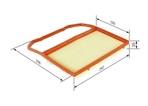 Gaisa filtrs Bosch F026400285
