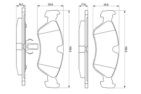 Bremžu kluči 0986491900