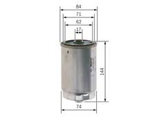 Degvielas filtrs Bosch F026402097