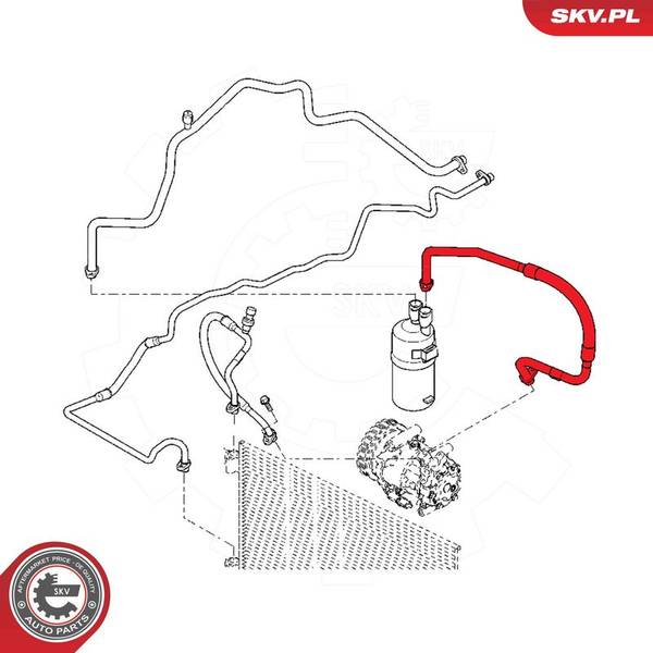 AC caurule 54SKV650