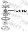 Amortizatora atbalstgultnis ADB-100