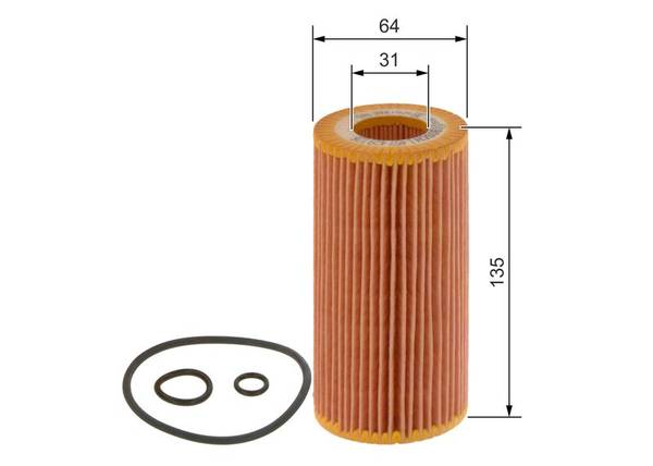 Eļļas filtrs Bosch 1457429126