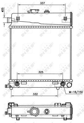 Dzesēšanas sistēmas radiators 58232