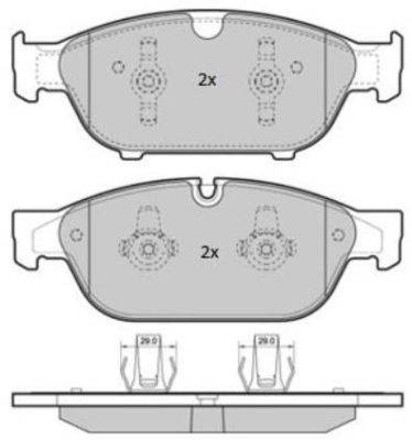 Bremžu kluči FBP1852