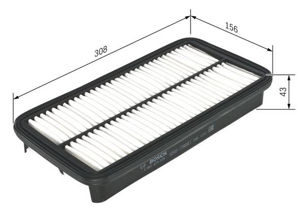 Gaisa filtrs Bosch 1987429135