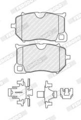 Bremžu uzliku kompl., Disku bremzes