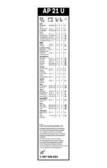 Stikla tīrītāja slotiņa 3397006834
