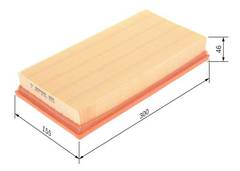 Gaisa filtrs Bosch 1457433319