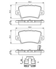 Bremžu uzliku kompl., Disku bremzes