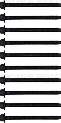 Cilindru galvas skrūvju komplekts