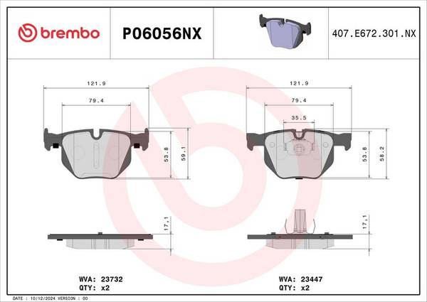 Bremžu uzliku kompl., Disku bremzes