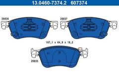 Bremžu uzliku kompl., Disku bremzes