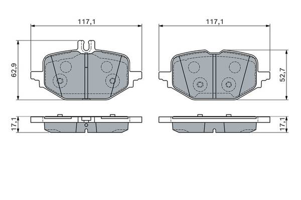 Bremžu uzliku kompl., Disku bremzes