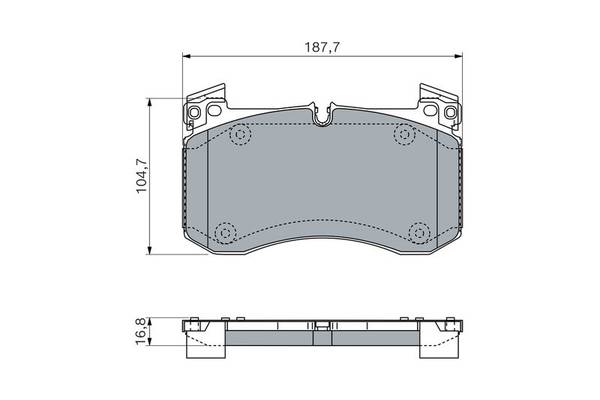 Bremžu uzliku kompl., Disku bremzes