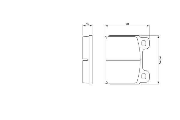Bremžu uzliku kompl., Disku bremzes