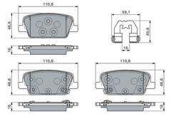 Bremžu uzliku kompl., Disku bremzes