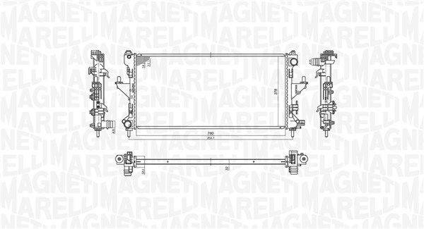 Radiators, Motora dzesēšanas sistēma