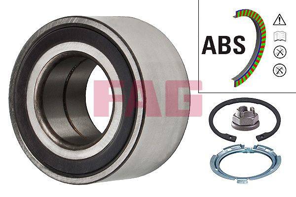 Riteņa rumbas gultņa komplekts